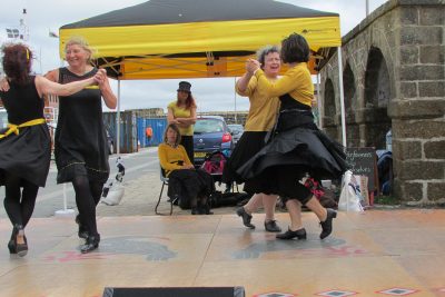Penzance Guizers at Quay Fair Day